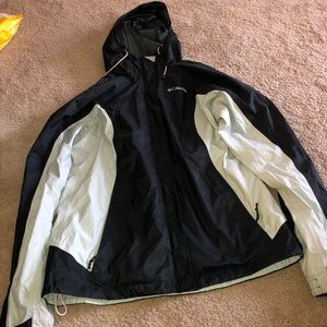Columbia breast cancer rain jacket